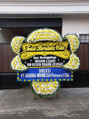 Papan Bunga Duka di Geselma
